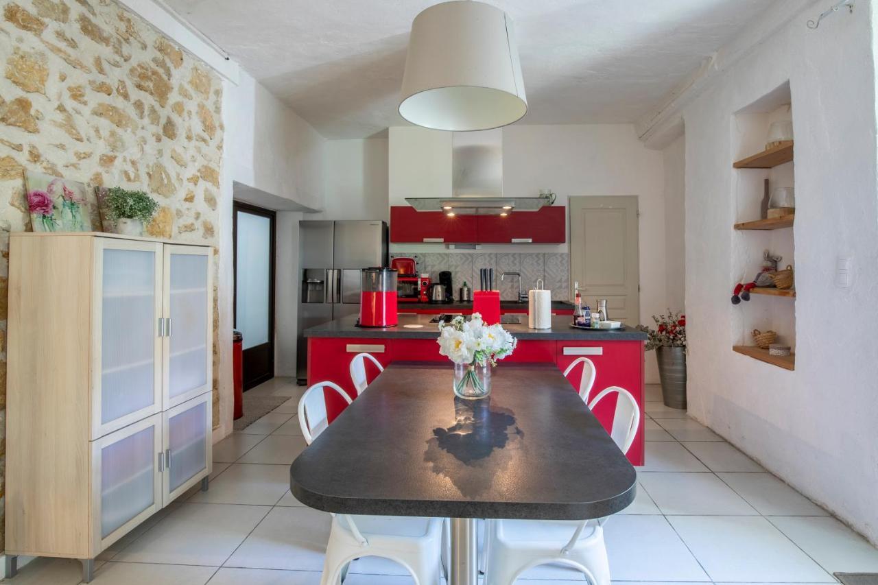 Portail Du Ventoux Central Luxe Jardin Linge Fourni Malaucène Exterior foto