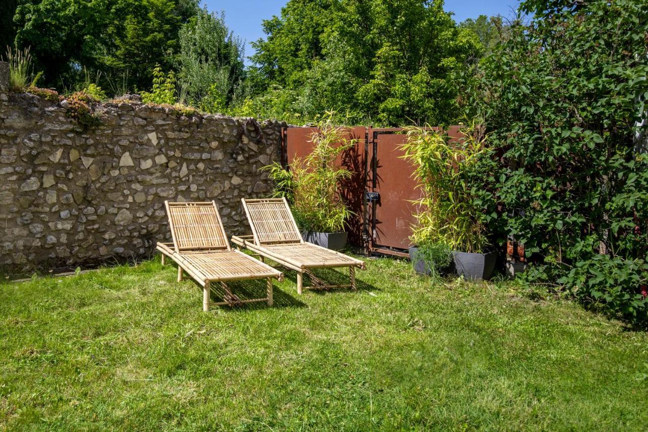 Portail Du Ventoux Central Luxe Jardin Linge Fourni Malaucène Exterior foto